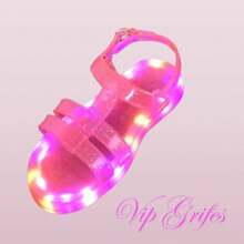 Kids Flat Sandals - Màu Hồng Tươi - Xem 2