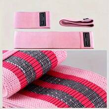 1 件装瑜伽阻力带，适用于深蹲、臀部和髋部训练、弹力带