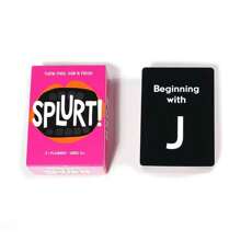 1 pieza SPLURT! Juego de cartas de estrategia para fiestas: ¡Piensa rápido, di primero, nombra rápidamente! - Multicolor - Ver 4