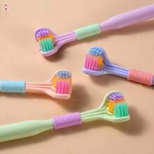 3 Sided Toothbrush Oral Dental Hygiene New Release Oral Cleaning Fashion Mouth XL3805 - 黃色的 - 查看 3