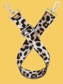 Wide Bag, Wide Strap Accessory, Crossbody Bag, Bag Strap Children's Backpack With Leopard Print Nylon Canvas Replacement - Multicolor - View 1