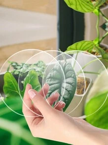10 piezas de disco acrílico transparente con orificio, hoja redonda en blanco de acrílico para manualidades DIY de adornos de festival, Navidad