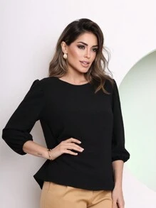 Women Blouses - Black - View 5