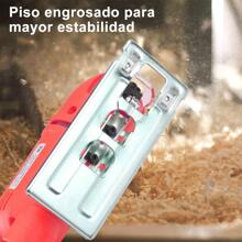 Sierra Caladora 710w, Sierra de Calar Multifuncional 6 Velocidades Ajustables, Angulo de Corte 45°, Jig Saw Incluye 5 Hojas de Sierra para Metal, 5 Hojas de Sierra para Muebles y Guías Lineales - Rojo - Ver 4