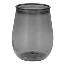PromoClick Paquete de 10 Vasos de Plastico PET de 350ml - Gris - Ver 5