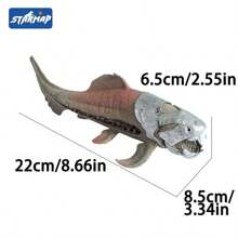 [Tem certificado infantil] Brinquedo modelo de dinossauro realista, estatueta de animal selvagem, brinquedo sensorial e presente de festa, adequado para decoração de quarto de crianças ou meninas e meninos