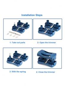 Juego De Máquina De Bandas De Doble Borde De Mader Cortadora - Multicolor - Ver 2