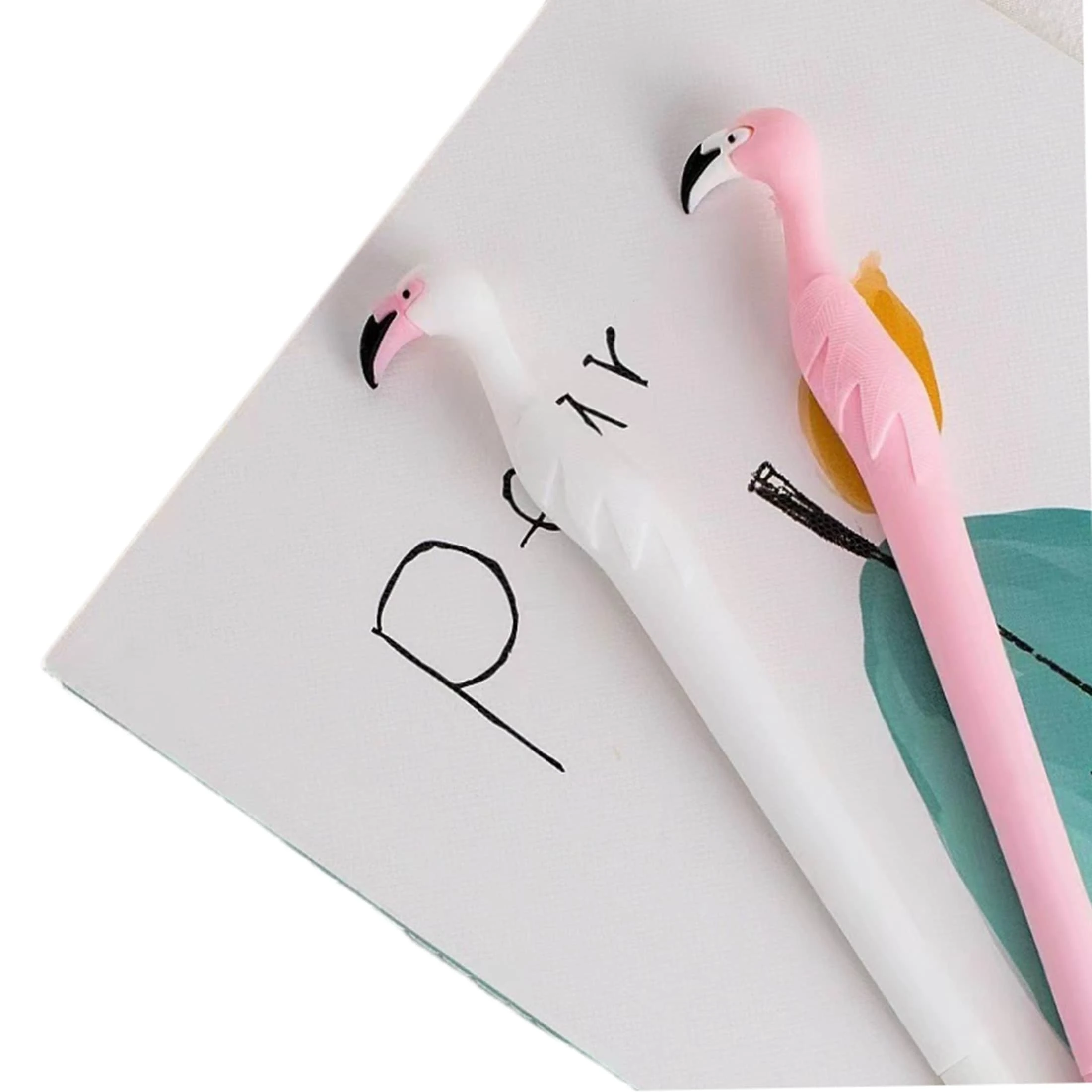 Penna DIY Fenicottero Be Teens Buki - Kit Con Paillettes, Perline E Pompom, Stylo Flamant - Foto 7