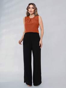 Women Blouses - 亮橙色 - 查看 5