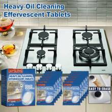 Restaurant Kitchen Cleaning Effervescent Tablets, Heavy Oil Cleaning Effervescent Tablets, Kitchen Range Hood Cleaning Effervescent Tablets - Multicolor - View 1