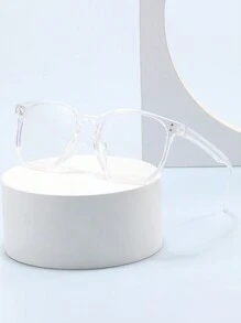 Men's Classic Non-Prescription Glasses, Single/Multi-Pack, Casual Daily Eyewear - Clear - View 1