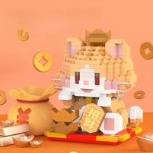 1 Conjunto de Blocos de Construção de Partículas Pequenas em ABS, Série Fofa de Animais de Desenho Animado com Cachorros e Gatos de Estimação Adoráveis como Huskies, Buldogues, Corgis, Gatos Laranja, Ragdolls, Siameses, Adequado para Volta às Aulas, Ano Novo, Páscoa, Dia dos Namorados, Aniversário e Outros Presentes para Feriados. Também pode ser usado para Decoração Caseira DIY Artística, Decoração de Sala de Estar Criativa e Artesanato Doméstico DIY. Adequado também para Dia dos Namorados, Ano Novo Chinês, Volta às Aulas, Blocos de Construção Interessantes, Pode Ser Usado como Decoração Doméstica Criativa, Blocos de Construção Desafio Interessante Mini, Exercitar Habilidades Manuais, Conjunto de Blocos de Construção, Decoração de Quarto Decoração DIY Criativa, Brinquedo DIY Brinquedos Educativos de Ciência, Conjunto de Blocos de Construção para Presentes de Adultos, Adequado para Presentes de Feriados, Aniversário, Páscoa, Dia das Mães, Dia dos Pais. Decoração de quarto