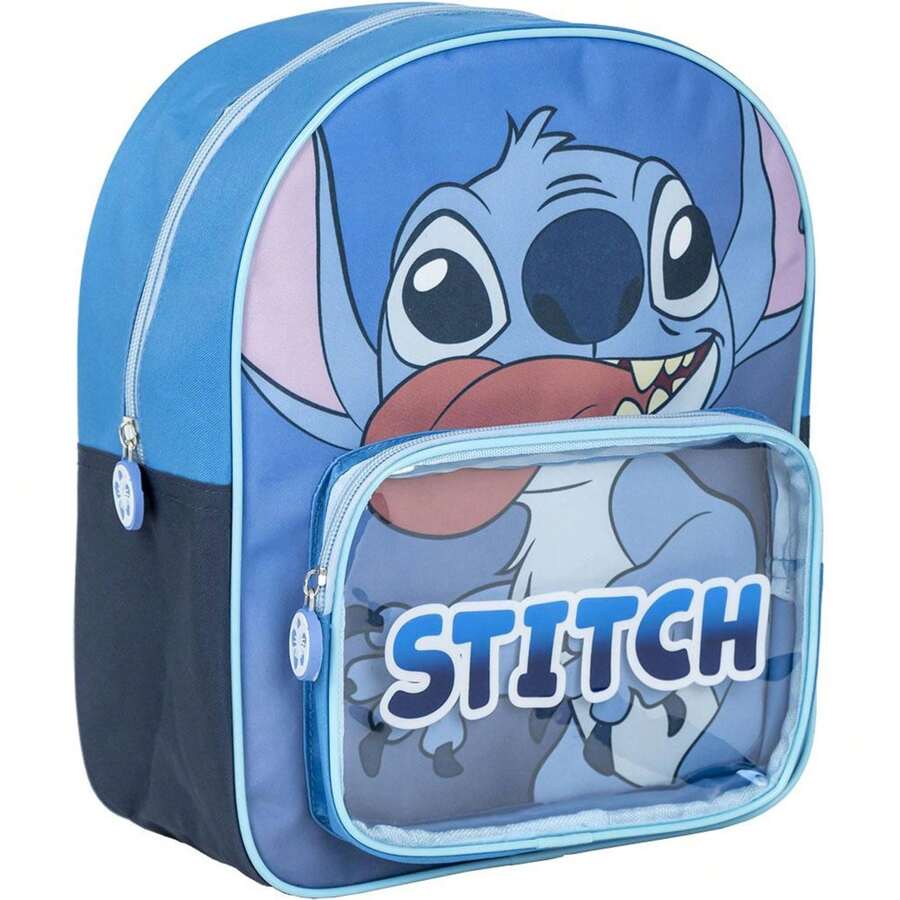 Lilo Y Stitch Stitch Children's Backpack - Perfect For Little Lilo & Stitch Fans. Vibrant And Functional Design, Ideal For Carrying School Supplies And Accessories In Style - 彩色 - 查看 1