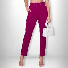 Women Pants - Màu Hồng Tươi - Xem 3
