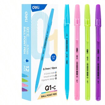 12入組隨機色中性筆