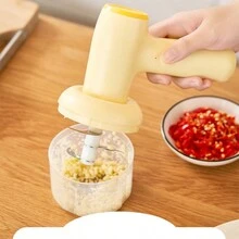 2-In-1 Cooking Machine Wireless Electric Mini Cooking Machine - Eggbeater Cream Blender - Handheld Charging Garlic Cooking Machine - Multicolor - View 9
