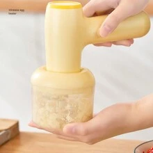 2-In-1 Cooking Machine Wireless Electric Mini Cooking Machine - Eggbeater Cream Blender - Handheld Charging Garlic Cooking Machine - Multicolor - View 8