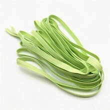 1 pieza de 5 yardas Cinta elástica de 7mm, banda de goma elástica para costura y banda elástica para la cintura. Cuerda elástica para estirar para mascarillas de bricolaje y correa de cordón - Elige colores - Ver 25