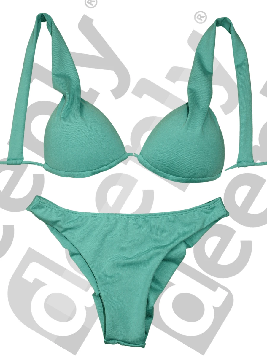 Women Bikini Sets - Màu xanh Bạc hà - Xem 1