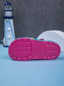 儿童四季厚底拖鞋，时尚防水防滑户外沙滩凉鞋，带封闭式鞋头