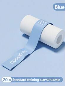 5 Pieces Set Sports Exercise Fitness Resistance Bands For Legs Waist Elastic Stretch Bands Latex Material - Multicolor - View 10