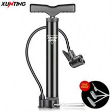 Bomba de bicicleta de montaña Xunting Road Bike Pump MAX 120PSI, portátil, mini bomba de bicicleta para caminar, tubo inflable para bicicleta y balones de baloncesto - Negro - Ver 2