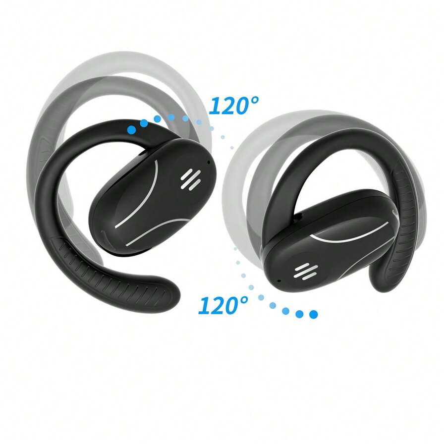 Nouvelle arrivée Écouteur Bluetooth sans fil rotatif non intraauriculaire, crochet d