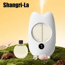 1pc Rechargeable Ultrasonic Aroma Diffuser, Christmas/Thanksgiving Gift, 7 Modes Adjustable, Desk Placement Or Wall Mounted, Aroma Diffuser And Fragrance Oils Sold Separately, Air Freshener, Air Purifier, Deodorizer, Suitable For Boyfriend/Girlfriend, Valentine's Day Gift - White - View 17