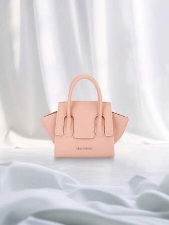 简约风格便携式单肩斜挎包，适合女孩和女士工作、商务旅行、通勤和外出，手提包