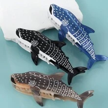 1pc Creative Whale Pattern Acetate Hair Claw Clip Non-Slip Strong Hold Jaw Clips Headwear For Women Fall Winter Hair Clip Hair Accessories For Women For Vacation Outfits Woman