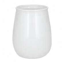 PromoClick Paquete de 10 Vasos de Plastico PET de 350ml - Blanco - Ver 5