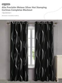 Curtains - Black - View 3