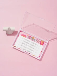 40pcs Curly Individual Eyelash Extension 6mm Mixed Lash Clusters, Natural & Soft Lengthening Wisps, Eyelashes For Double Eye Enlargement, Suitable For Daily Makeup Or Outing Party - C - View 3