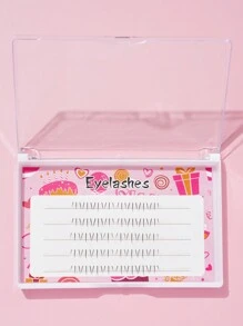 40pcs Curly Individual Eyelash Extension 6mm Mixed Lash Clusters, Natural & Soft Lengthening Wisps, Eyelashes For Double Eye Enlargement, Suitable For Daily Makeup Or Outing Party - C - View 2