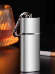 1 chiếc gạt tàn bỏ túi di động, gạt tàn bằng thép không gỉ, quà tặng du lịch sáng tạo, móc khóa túi, nắp đậy - Nhiều màu - Xem 6