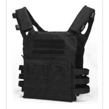 Chaleco Táctico Molle Pechera Porta Placas  BB205 - Negro - Ver 1