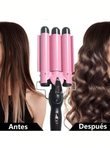 Rizador de cabello Waflera Enchinadora Cabello 3 Rizadora Pelo Onduladora - Tipo de Enchufe B USA (110-127V) - Ver 7