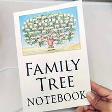 Chronicling Your Roots: 32-Page Family History Genealogy Notebook - Handcrafted Tree Design For Personal Ancestor Tales, Available In Single Or Duo Set - Multicolor - View 3