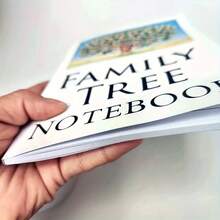 Chronicling Your Roots: 32-Page Family History Genealogy Notebook - Handcrafted Tree Design For Personal Ancestor Tales, Available In Single Or Duo Set - Multicolor - View 8