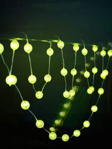 1入組防蚊裝飾燈串，適用於陽臺、別墅院落、廣場公園、防蚊、臥室牆面裝飾、派對裝飾、聖誕節、感恩節、婚禮、派對裝飾、萬聖節、房間、廚房、室內外裝飾 - 1m - 查看 4
