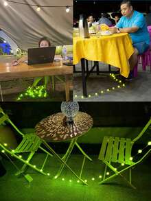 1入組防蚊裝飾燈串，適用於陽臺、別墅院落、廣場公園、防蚊、臥室牆面裝飾、派對裝飾、聖誕節、感恩節、婚禮、派對裝飾、萬聖節、房間、廚房、室內外裝飾 - 1m - 查看 5