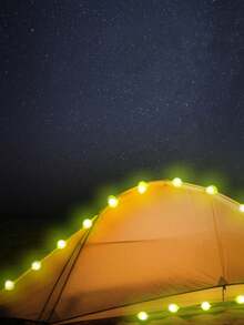 1入組防蚊裝飾燈串，適用於陽臺、別墅院落、廣場公園、防蚊、臥室牆面裝飾、派對裝飾、聖誕節、感恩節、婚禮、派對裝飾、萬聖節、房間、廚房、室內外裝飾 - 1m - 查看 3