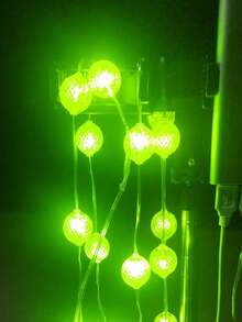 1入組防蚊裝飾燈串，適用於陽臺、別墅院落、廣場公園、防蚊、臥室牆面裝飾、派對裝飾、聖誕節、感恩節、婚禮、派對裝飾、萬聖節、房間、廚房、室內外裝飾 - 1m - 查看 11