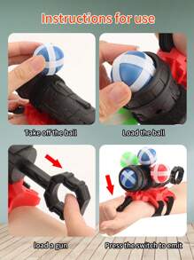 1pc Spider Launcher, Sticky Ball Target, Wrist Ejection Balls Children's Educational Toy, Parent-Child Interactive Game Prop, Boy Girl Festival Party Gift (Some Parts Color Random) Kids Gift,Toys Girls,Toys Games,Kids Toys,Toys,Toys For Boys,Boys Stocking Fillers,Kids Game,Boy Stuff,Stocking Stuffers For Teens,Kids Stocking Fillers,Gifts For Teenage Boys,Baby Toys Boy,Spider Toys,Kids Party