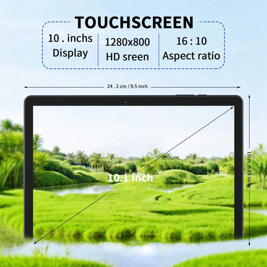 PRITOM PRITOM M10 10 Inch Tablet Android Tablet (2GB+2GB Expand) RAM ...