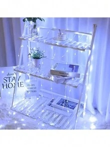 Lampki LED na baterie, dekoracja choinkowa, lampki nastrojowe z miedzianego drutu, lampki dekoracyjne na zewnątrz, lampki LED na baterie 1/3/5/10/20 m