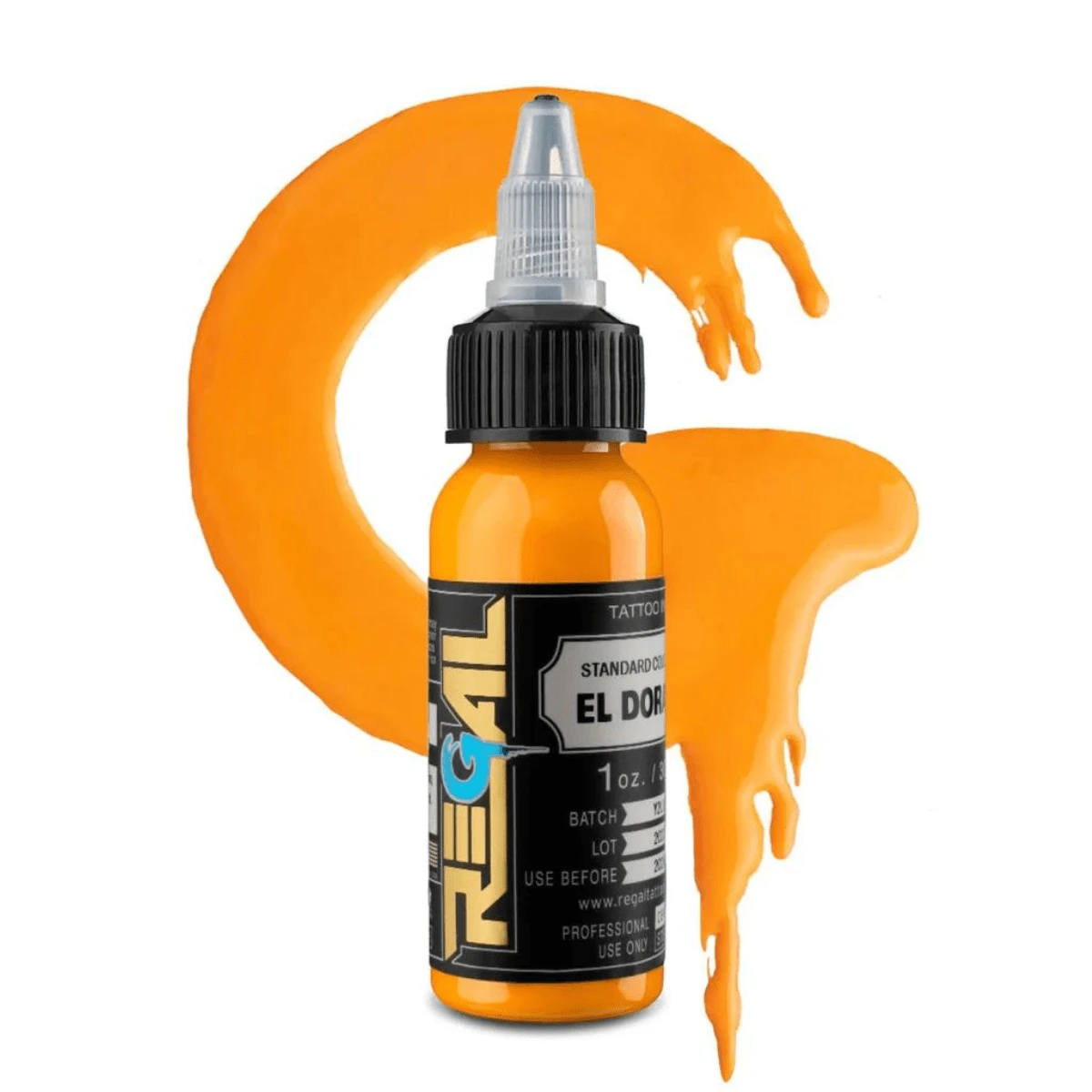 Tattoo Ink - สีทอง - ดู 1