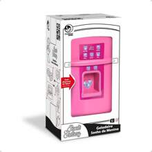 Children's Kitchen Refrigerator 50cm Girl's Dream Doll House - Hồng - Xem 6