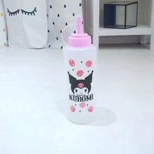 挤压瓶：不含聚氯乙烯的冰箱塑料调味品分配器，用于酱汁、沙拉和调味品 - 彩色 - 查看 5