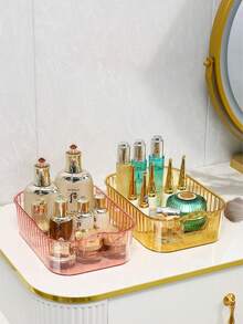 1入組桌面儲物盒，適用於臥室、客廳、宿舍、浴室、廚房、家居裝飾，多功能收納組織者 - 多色 - 查看 6